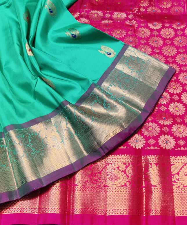 Kanchi pure silk Saree - KMP1245