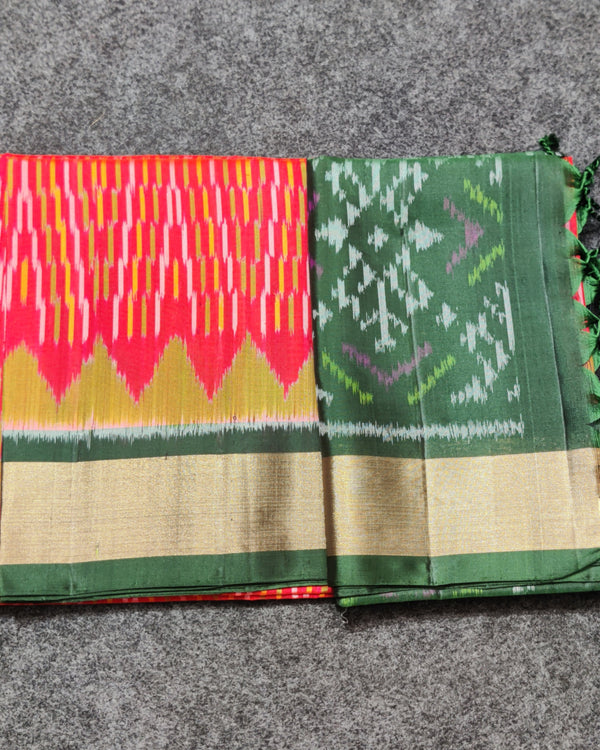Ikkath Pure handloom silk saree - IKT07