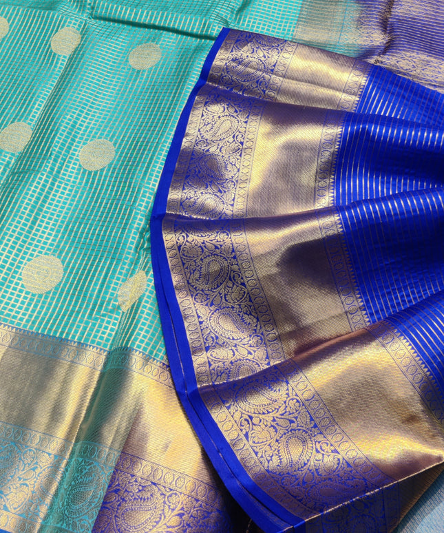 Kanchi Handloom Kuttu Pure Silk Saree - KMP2012