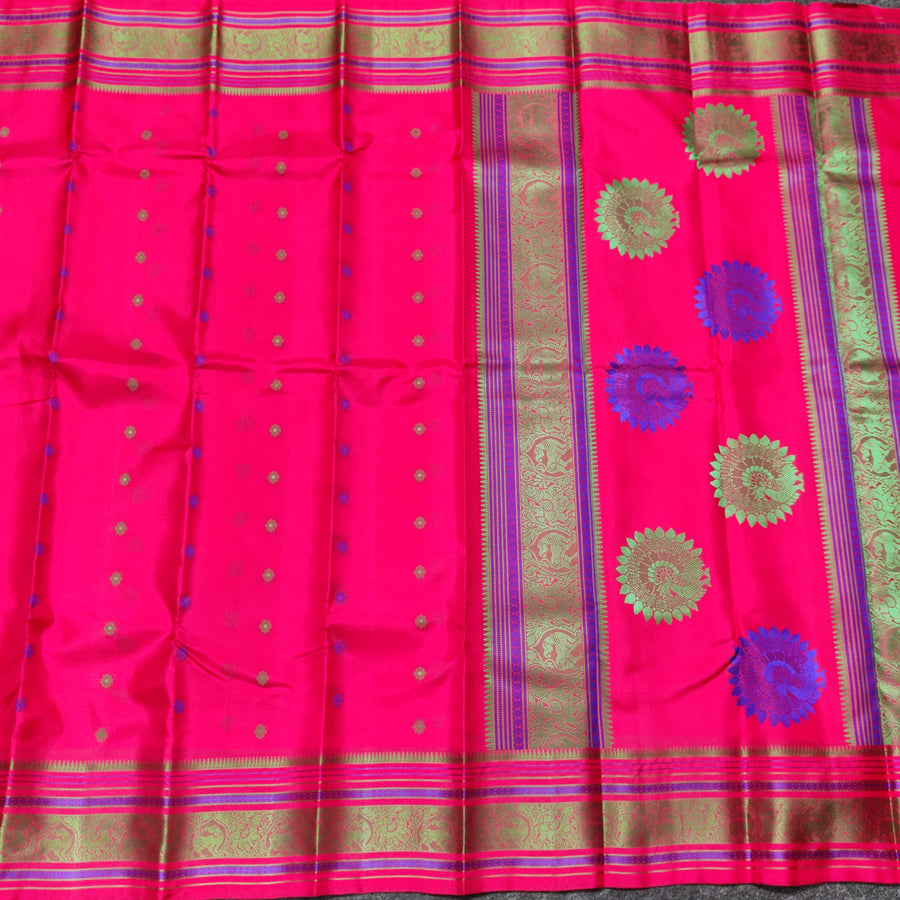 Kanjivaram Resham Silk Saree - KMP181