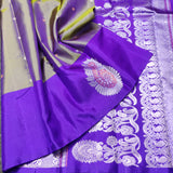 Pure Soft Silk Scurt Border Saree - LWP219