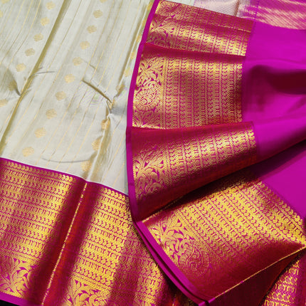 Kanchi Handloom Kuttu Pure Silk Saree - KMP2014