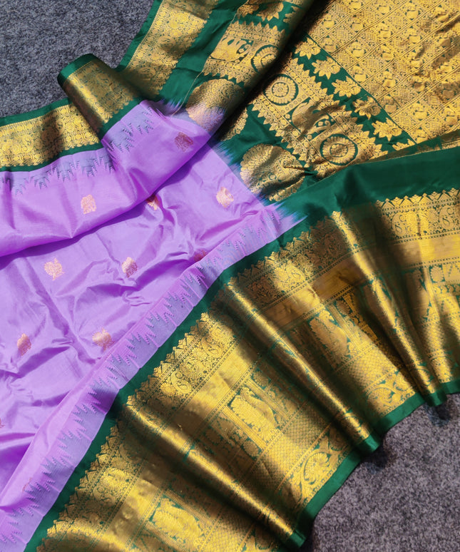 Gadwal pure silk saree - GPS21