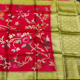 Banaras crepe silk saree - BS01