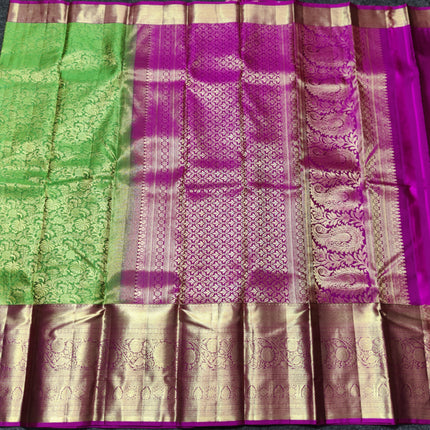 Kanchi pure Bridal wear saree @30% Off - KMP09