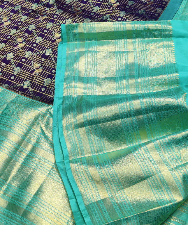 Kanchi Pure Handloom Bridal Wear Saree - KMP867