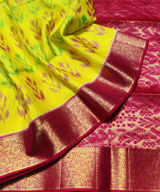 Ikkath Pure Silk Pattu Saree- IKT50