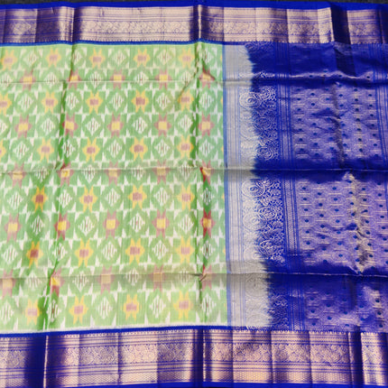 Ikkath Pure Silk Pattu Saree- IKT57