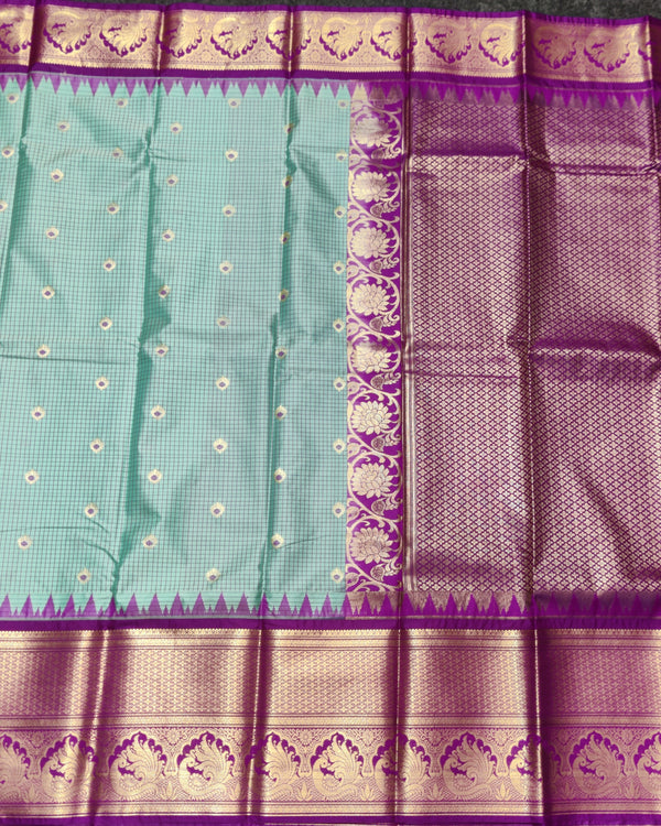 Gadwal Semi Silk Saree - GSM30 alternate view