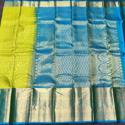 Kanchi pure Bridal wear saree @30% Off - KMP04