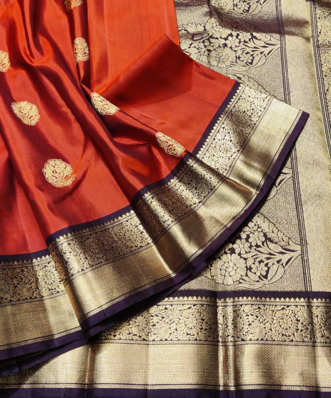 Kanchi pure soft silk Saree - KMP3011