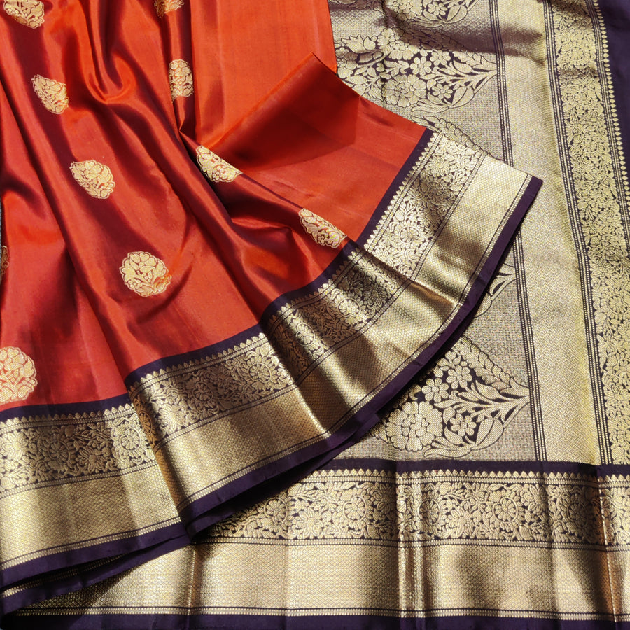 Kanchi pure soft silk Saree - KMP3011