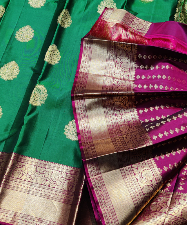 Kanchi pure soft silk Saree - KMP2046