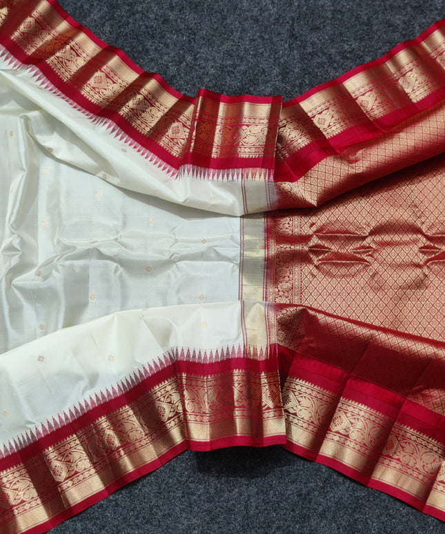 Gadwal Handloom Pure silk saree - GPS160