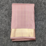 Kanchi pattu small border saree - KMP314
