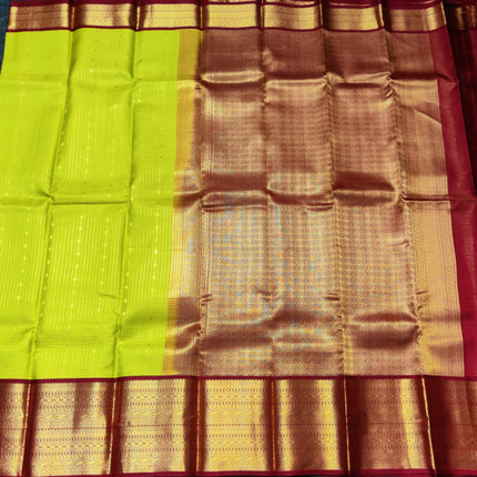 Kanchi Kuttu Handloom Pattu Saree - KMP3015