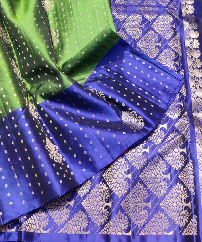 Lightweight Pattu Scurt Border Saree - LWP2096