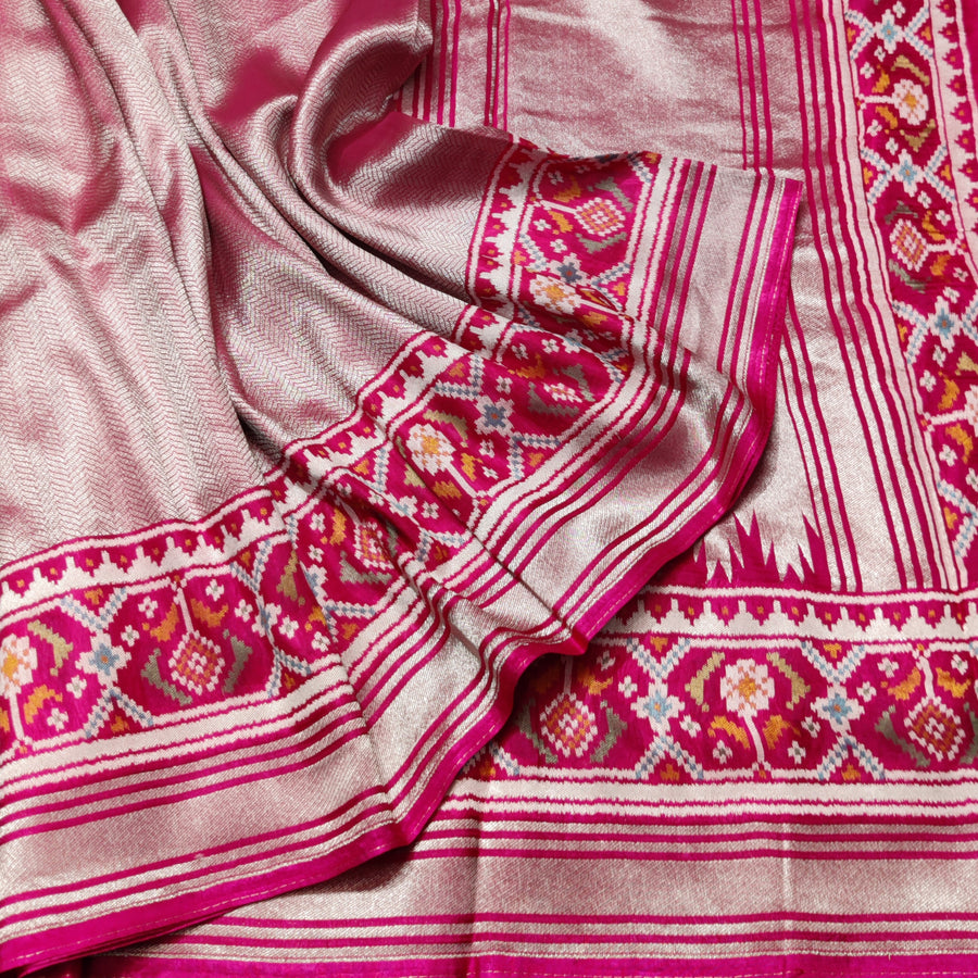 Banaras Tissue Patola silk saree - BRS30
