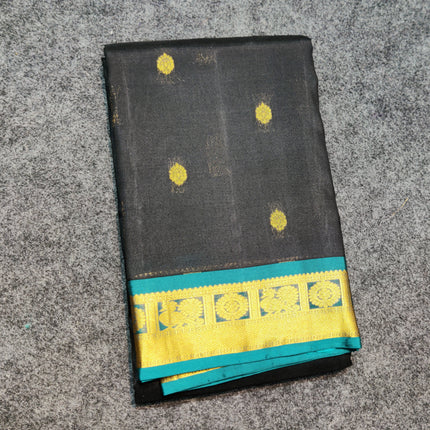 Kanchipattu small border saree - KMP206