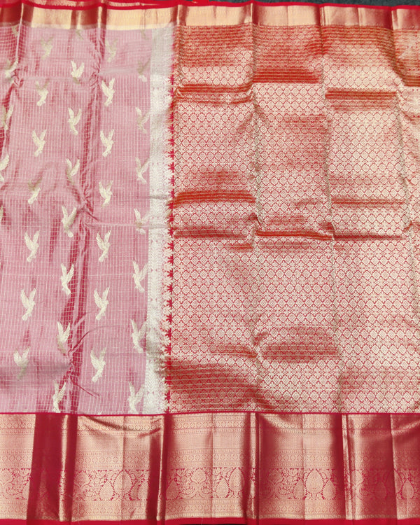 Kanchi Vintage Gap border pattu - KMP341 alternate view