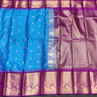 Gadwal Semi Silk Saree - GSM29