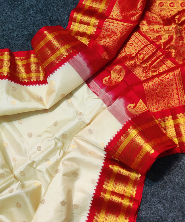 Gadwal pure silk saree - GPS25