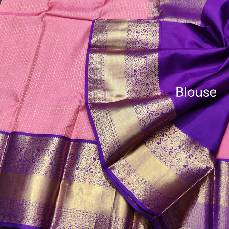 50% off Kanchi kuttu vintage Handloom saree - KMP94