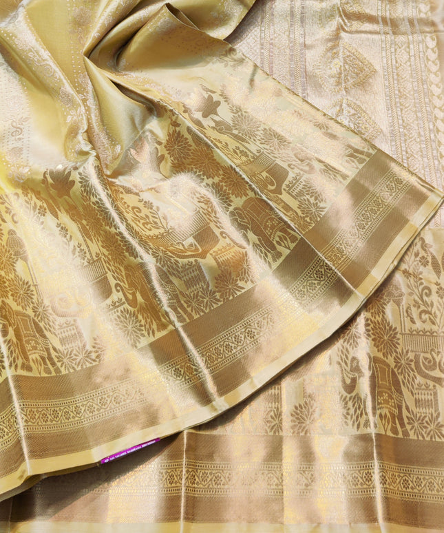 Kanchi pattu pure silk Saree - KMP1274