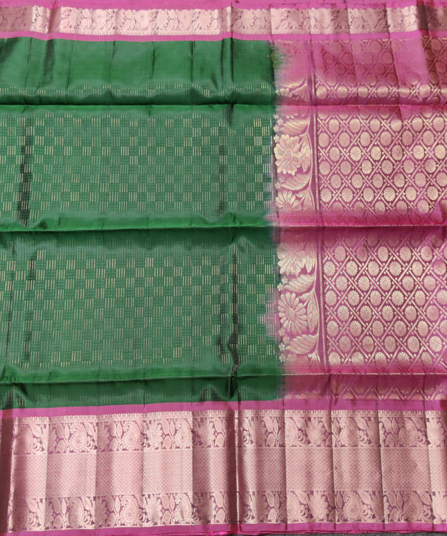 Meenakari kanchi lightweight pattu Saree - KMP116