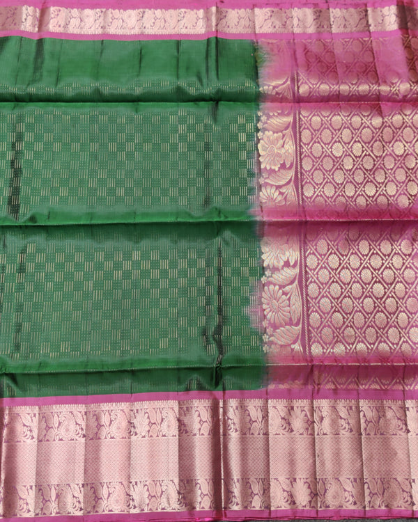 Meenakari kanchi lightweight pattu Saree - KMP116 alternate view