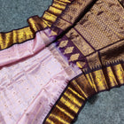 Gadwal check design pure silk- GPS41