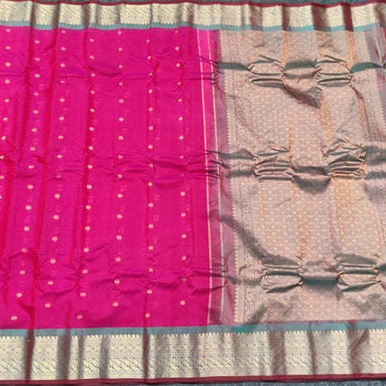 Gadwal Sico Silk Saree - GS157