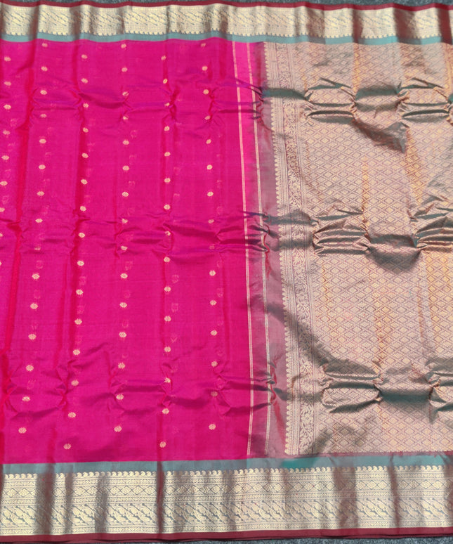 Gadwal Sico Silk Saree - GS157