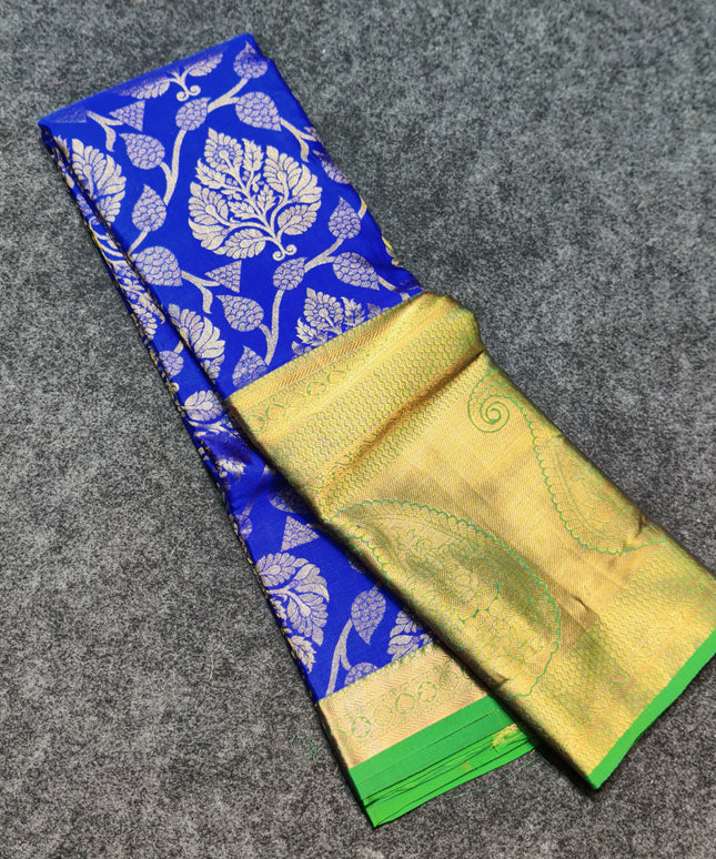 Kanchi Pattu Half Fine Brocade - SP46