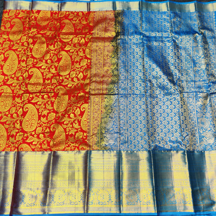 Kanchi Pattu Half Fine Brocade - SP53