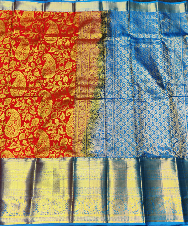 Kanchi Pattu Half Fine Brocade - SP53