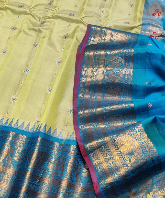 Gadwal pure silk saree - GPS62