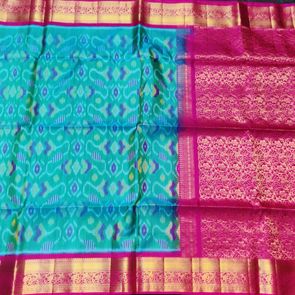 Ikkath Pure Silk Pattu Saree- IKT51