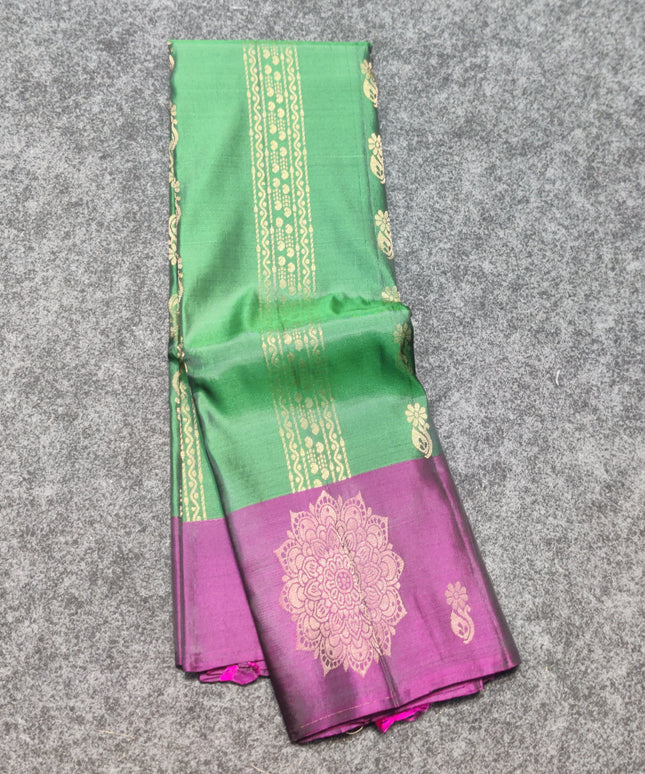 Lightweight Pattu Scurt Border Saree - LWP708