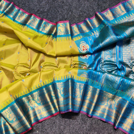 Gadwal pure silk saree - GPS55