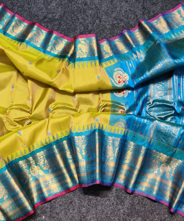 Gadwal pure silk saree - GPS55