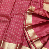 Kanchi pattu small border saree - KMP263