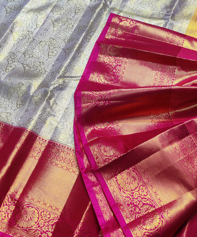Kadiyal Pattu Saree -HF242