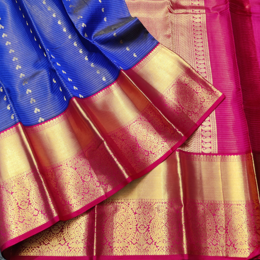 50% off Kanchi kuttu vintage Handloom saree - KMP93