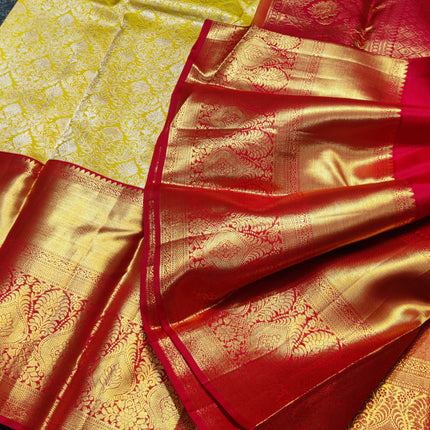 Kanchi pure bridal wear saree - KMP1330