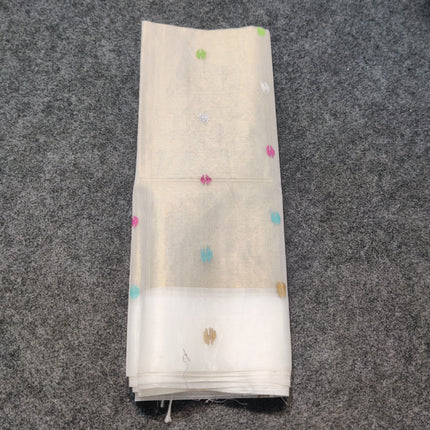 Jamdani handloom pure silk - JM07