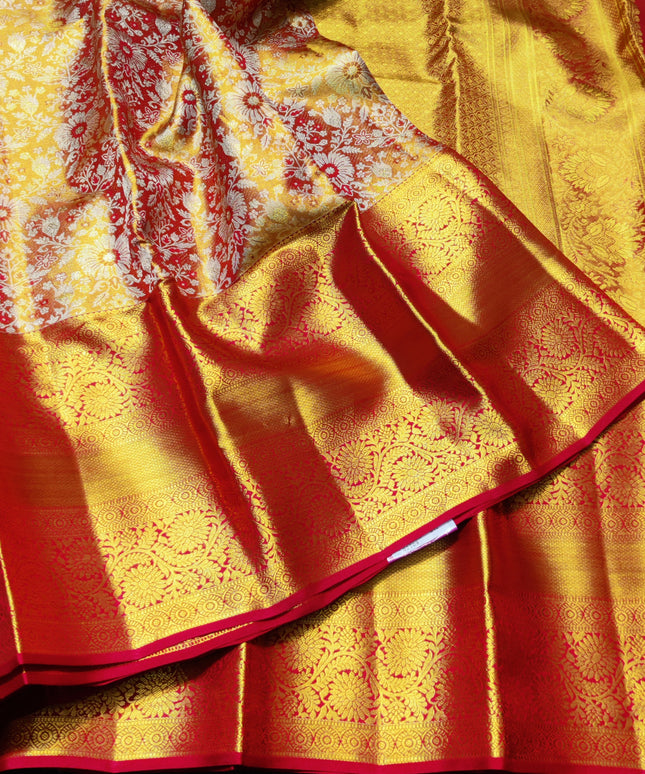 Kanchi Pattu Wedding Sarees @30% Off -KMP955
