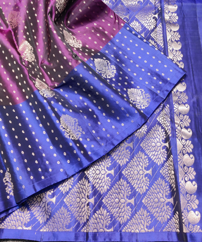 Lightweight Pattu Scurt Border Saree - LWP2097
