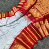 Gadwal Handloom pure silk- GPS50