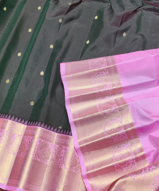 Gadwal Handloom Pure silk saree - GPS161
